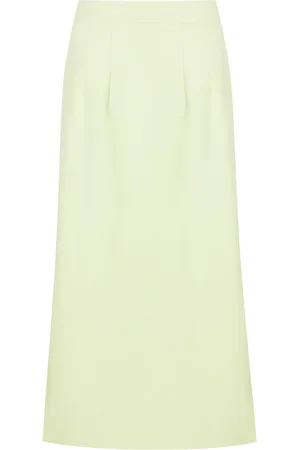 Olympiah Fenda side-slit midi skirt