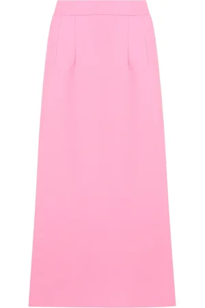 Olympiah Fenda side-slit midi skirt
