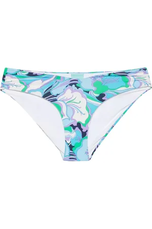 Melissa Odabash Floral ruched bikini bottom