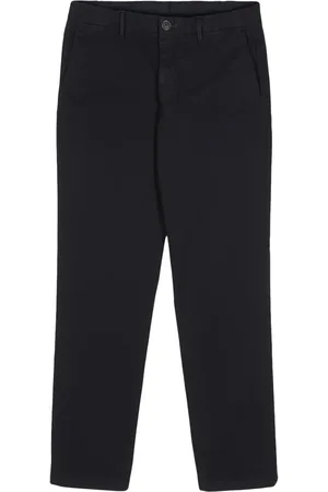 Paul Smith Logo-embroidered straight-leg trousers