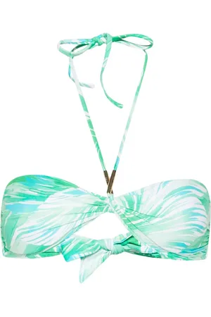 Melissa Odabash Rainforest-printed bikini top