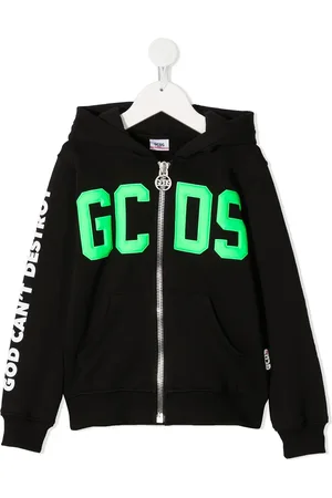 GCDS Logo print hoodie