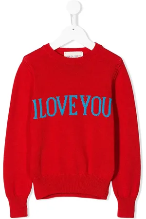Alberta Ferretti Slogan-embroidered sweater
