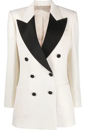 Gucci Two-tone wool blazer