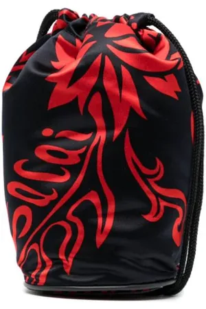 SACAI Floral-print bucket bag