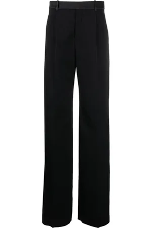 Saint Laurent Wide-leg wool trousers