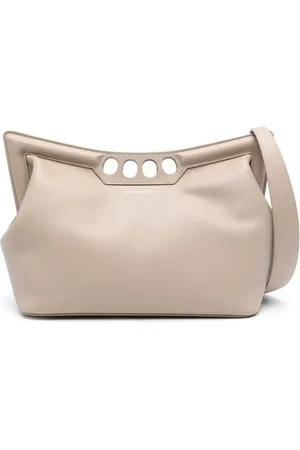 Alexander McQueen The Peak leather shoulder bag