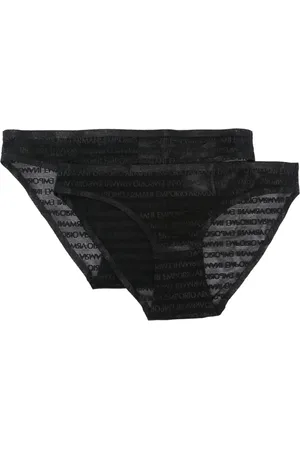 Emporio Armani Logo-jacquard briefs (set of two)