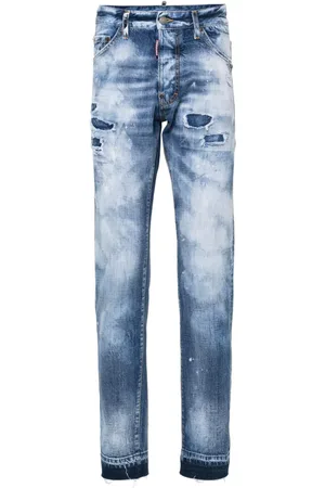 Dsquared2 Light Everglades patch-detail jeans