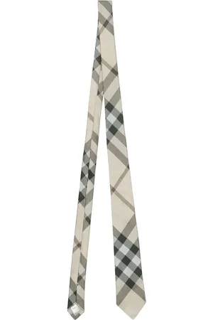 Burberry Checkered silk tie