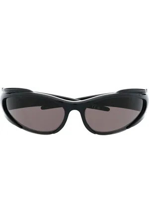 Balenciaga Reverse Xpander rectangle-frame sunglasses