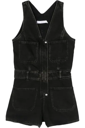 IRO Igino denim playsuit