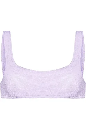 MC2 SAINT BARTH Naima shirred bikini top