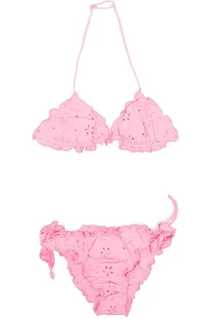 Molo Nola crinkled bikini set - Pink