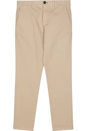 Paul Smith Logo-embroidered straight-leg trousers