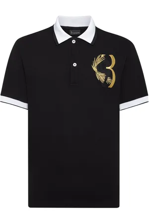 BILLIONAIRE Logo-embroidered cotton polo shirt