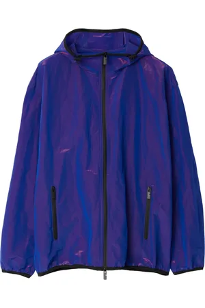 Burberry EKD-embroidered windbreaker jacket