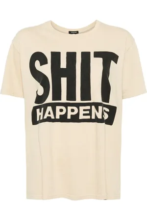 R13 Graphic-print jersey shirt