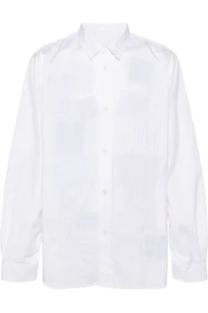 JUNYA WATANABE Patchwork-detail cotton shirt