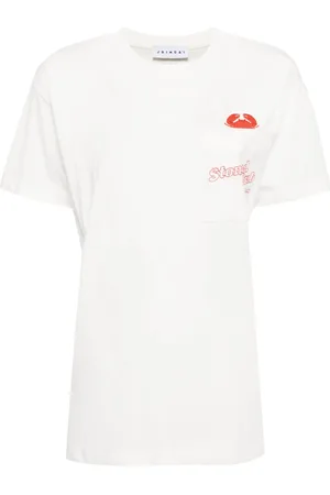 JOSHUA SANDERS Crab-embroidered cotton T-shirt