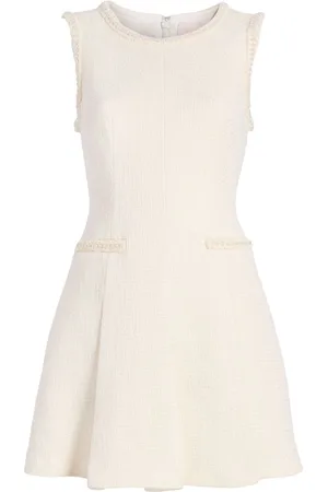 Cinq A Sept Nova boucl?? minidress