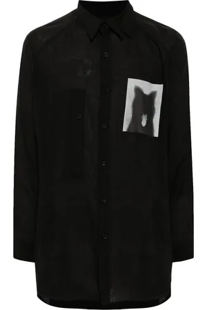 YOHJI YAMAMOTO Graphic-print shirt