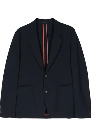 Paul Smith Textured-finish single-breasted blazer