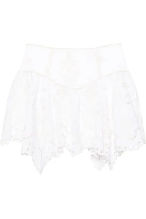 CHARO RUIZ IBIZA Pauline embroidery mini skirt