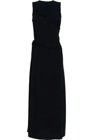 Maison Margiela Lace-detail maxi dress