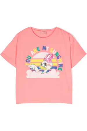 Billieblush X Disney Daisy Duck-print T-shirt