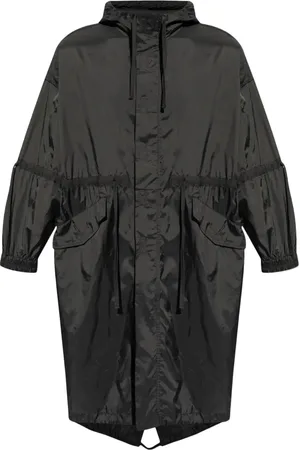 Etudes Logo-print ripstop parka coat