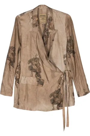 UMA WANG Khloe wrap blazer