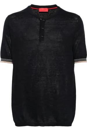 ISAIA Serafino V-neck polo shirt