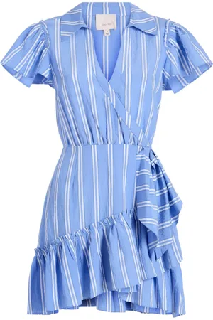 Cinq A Sept Lila striped minidress