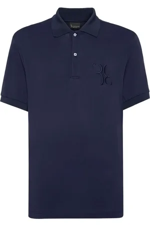 BILLIONAIRE Logo-embroidered cotton polo shirt