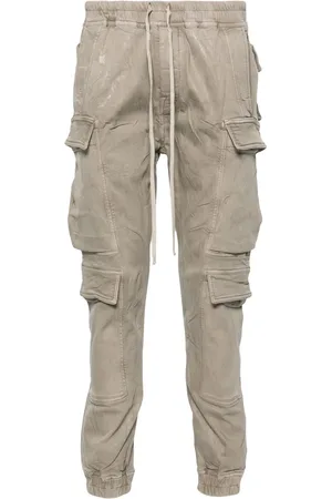 Rick Owens Mastodon Megacargo mid-rise slim-fit jeans