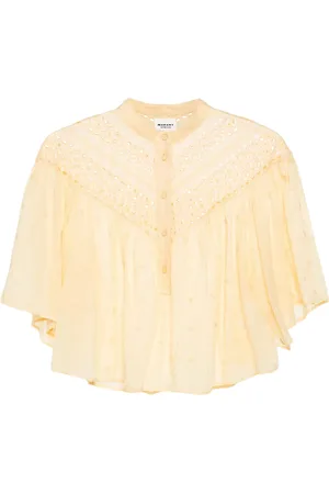 Marant Etoile Safi broderie-anglaise shirt