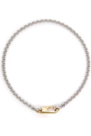 Otiumberg Carabiner dual-tone chainlink anklet