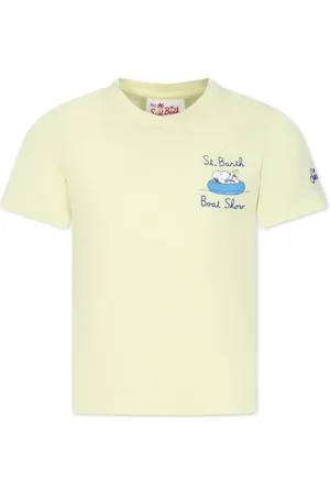 MC2 SAINT BARTH Snoopy SB Boat-print cotton T-shirt