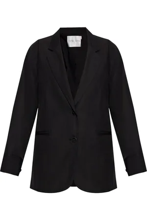 FORTE FORTE Single-breasted twill blazer