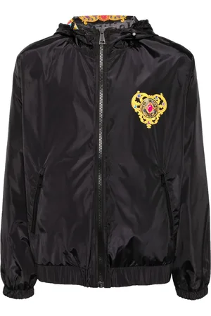 VERSACE Heart Couture reversable windbreaker jacket