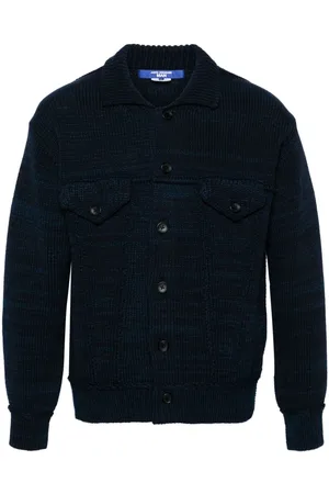 JUNYA WATANABE Mélange cotton-blend cardigan