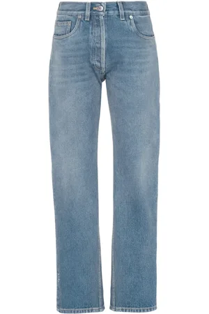 Prada Low-rise organic-denim jeans
