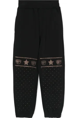 Chiara Ferragni Maxi Logomania studded track pants