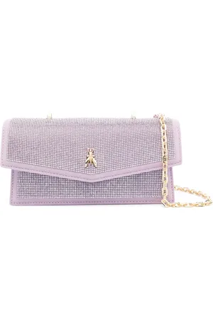 Patrizia Pepe Fly Bamby rhinestone-embellished mini bag