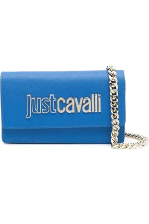 Roberto Cavalli Range B logo-lettering mini bag