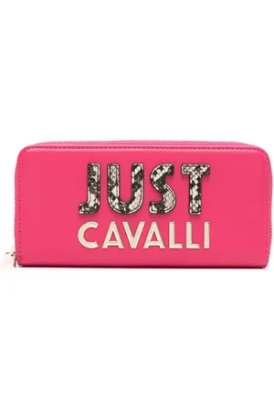 Roberto Cavalli Logo-appliqu?? wallet