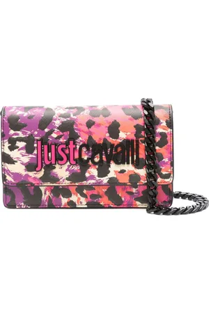 Roberto Cavalli Logo-lettering shoulder strap
