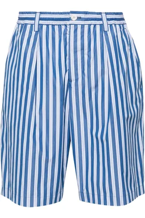 Marni Striped cotton bermuda shorts