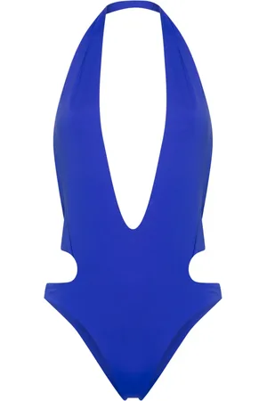 Patrizia Pepe Plunging U-neck swimsuit